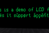 LCD Font