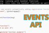 Events API